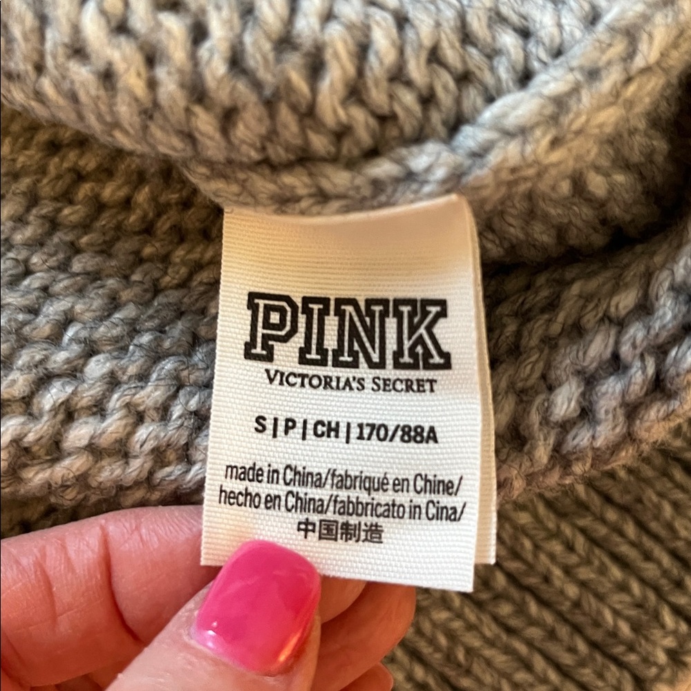 NWT PINK Victoria’s Secret Oversized Sweater - Picture 8 of 9